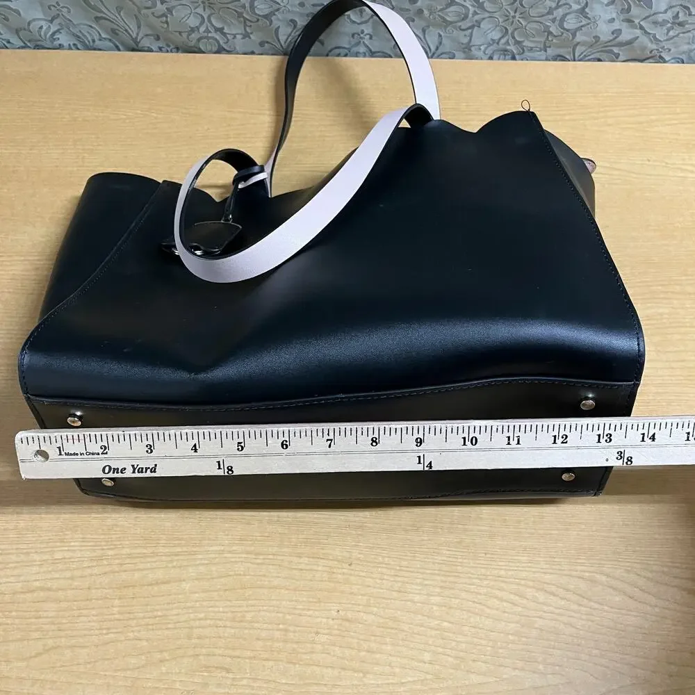 Kate spade Tote Bag 2WAY Leather Black & Pink